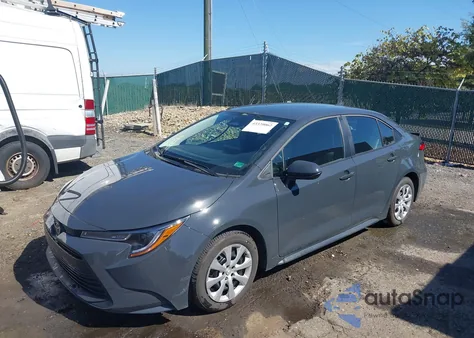 2025 Toyota Corolla Le из США, поврежденный, VIN 5YFB4MDE2SP281446